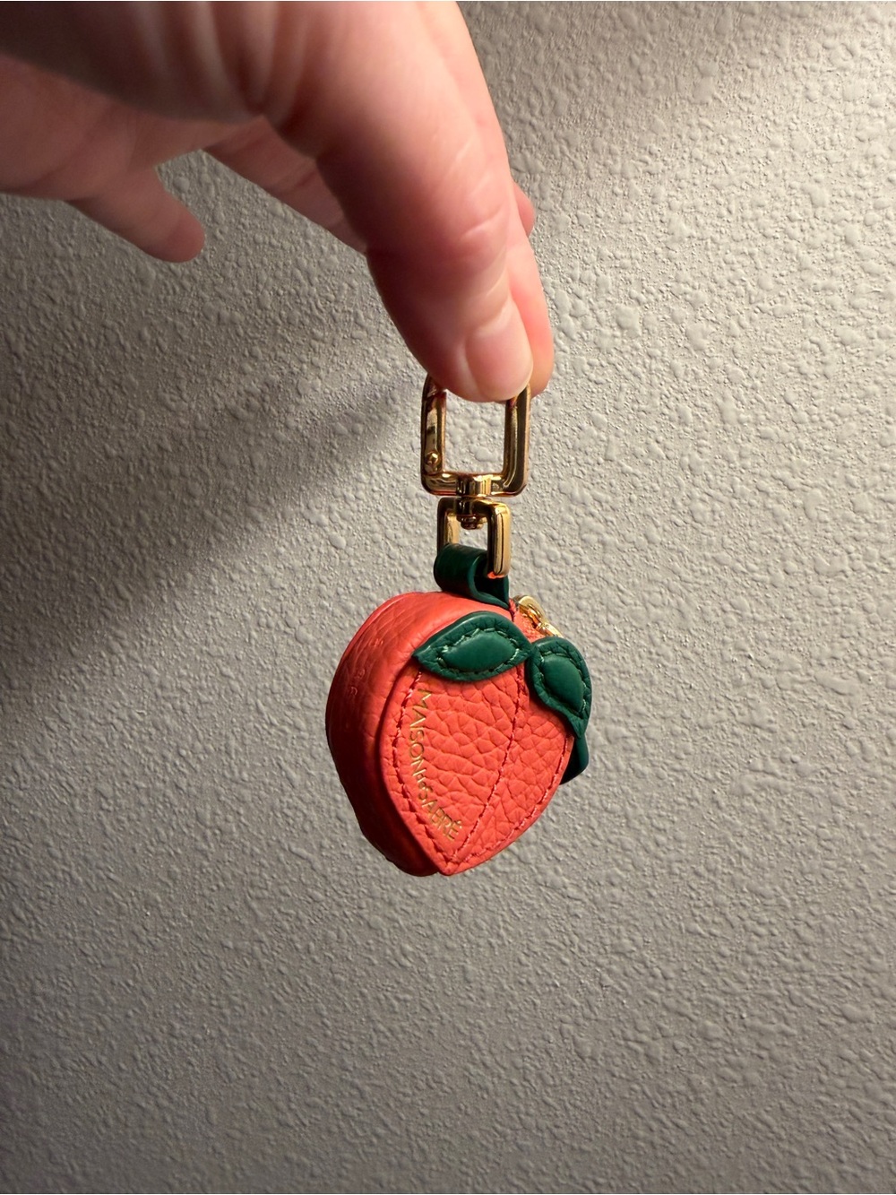 Maison De Sabre Peach Bag Charm